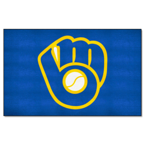 MLB - Milwaukee Brewers Ulti-Mat with Symbol Logo