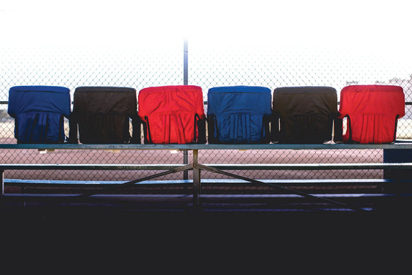Ohio State Buckeyes - Ventura Portable Reclining Stadium Seat, (Red)