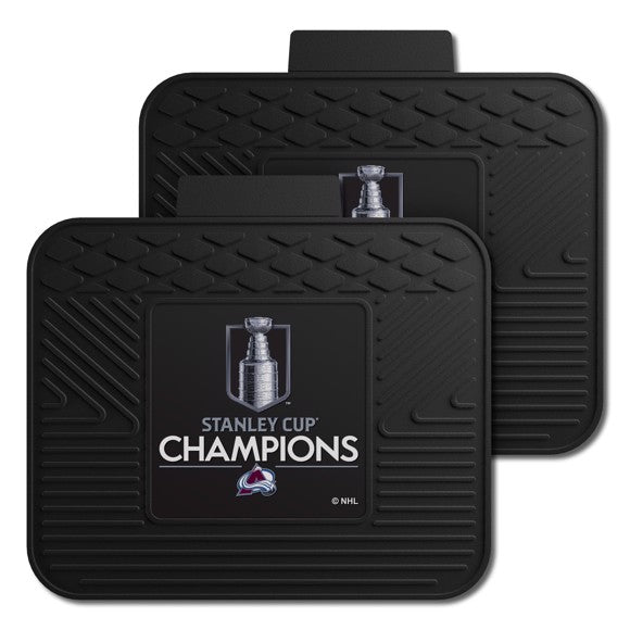 Colorado Avalanche 2022 Stanley Cup Champions logo 2 Utility Mats