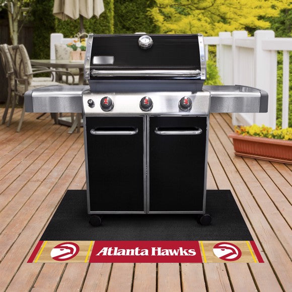 Atlanta Hawks Grill Mat - Retro Collection