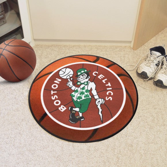 Boston Celtics Basketball Mat - Retro Collection