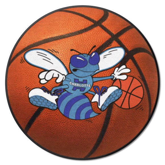 Charlotte Hornets Basketball Mat - Retro Collection