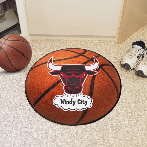 Chicago Bulls Basketball Mat - Retro Collection