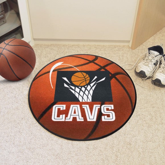 Cleveland Cavaliers Basketball Mat - Retro Collection