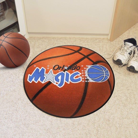 Orlando Magic Basketball Mat - Retro Collection