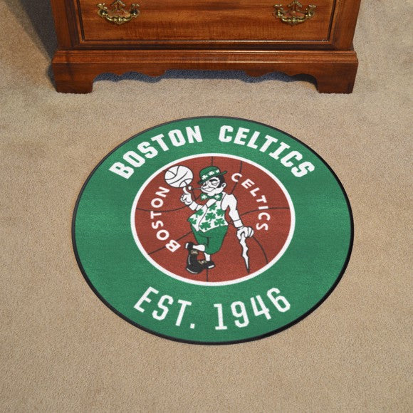 Boston Celtics Roundel Mat - Retro Collection