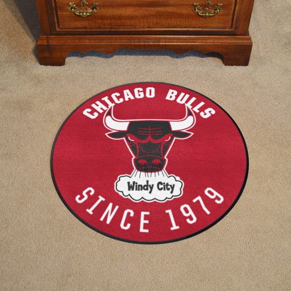 Chicago Bulls Roundel Mat - Retro Collection