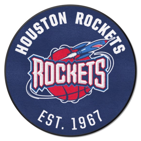 Houston Rockets Roundel Mat - Retro Collection