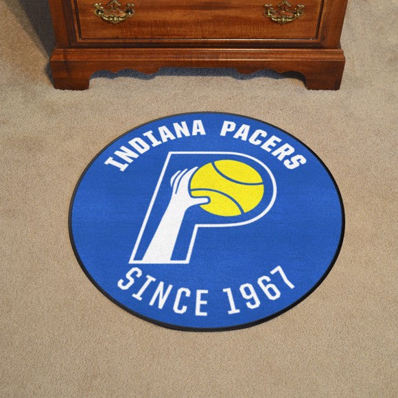 Indiana Pacers Roundel Mat - Retro Collection