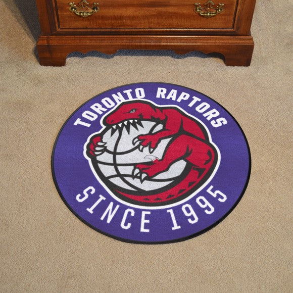 Toronto Raptors Roundel Mat - Retro Collection