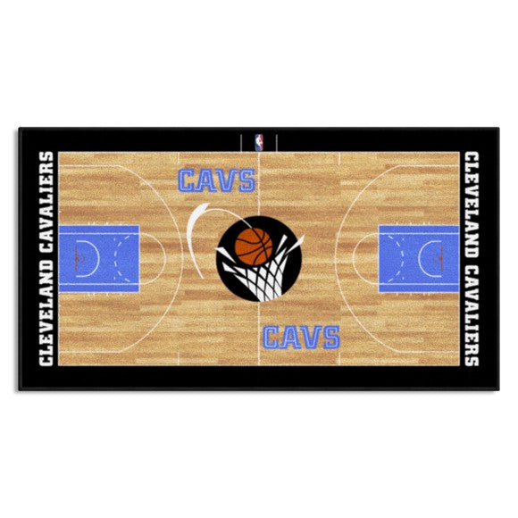 Cleveland Cavaliers NBA Court Runner - Retro Collection