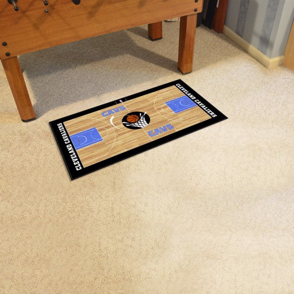 Cleveland Cavaliers NBA Court Runner - Retro Collection