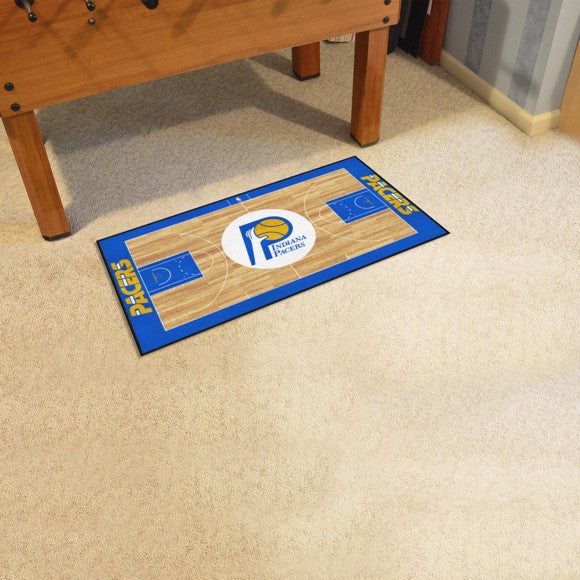 Indiana Pacers NBA Court Runner - Retro Collection