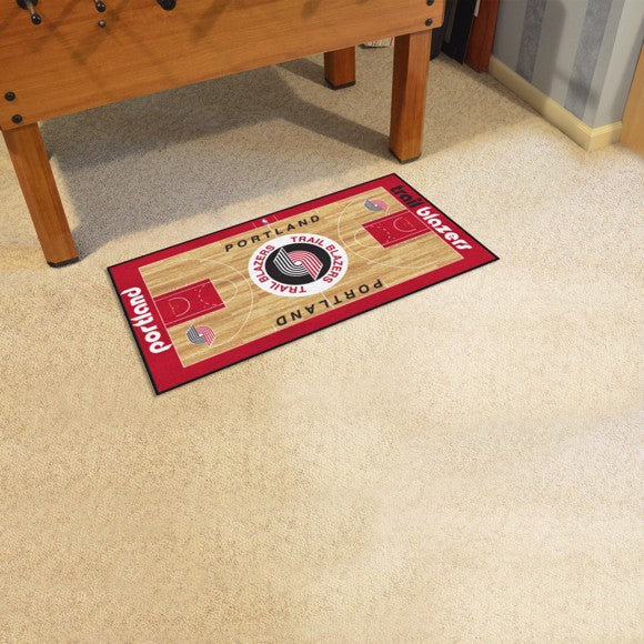 Portland Trail Blazers NBA Court Runner - Retro Collection