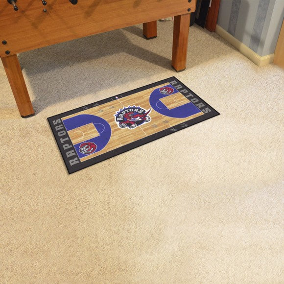 Toronto Raptors NBA Court Runner - Retro Collection