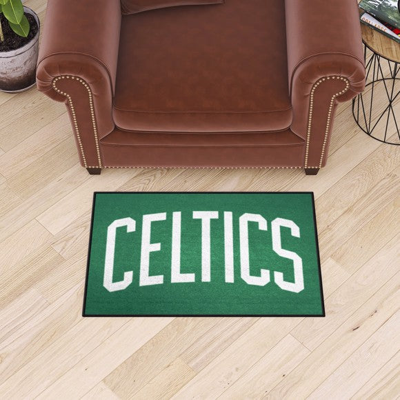Boston Celtics Starter Mat   Retro Collection with Celtics Logo