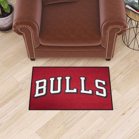 Chicago Bulls Starter Mat   Retro Collection with Bulls Logo