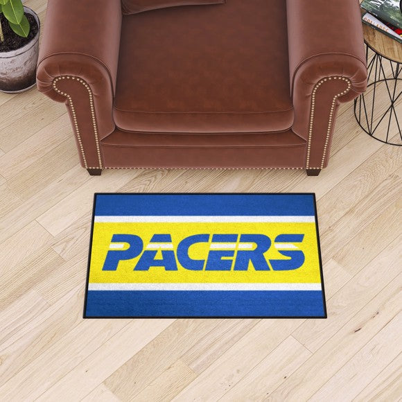 Indiana Pacers Starter Mat   Retro Collection with Pacers Logo