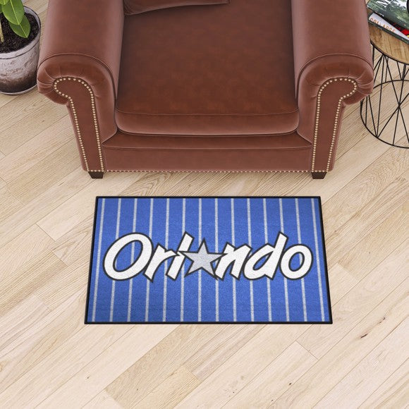 Orlando Magic Starter Mat   Retro Collection with Orlando Logo