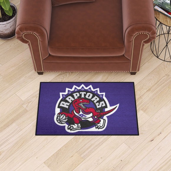 Toronto Raptors Starter Mat   Retro Collection with TR Symbol Logo