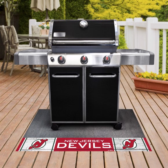 New Jersey Devils Grill Mat - Retro Collection