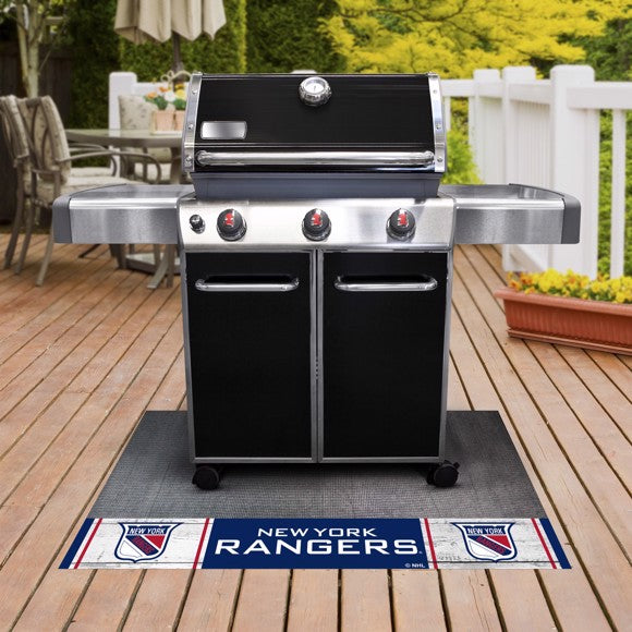 New York Rangers Grill Mat - Retro Collection