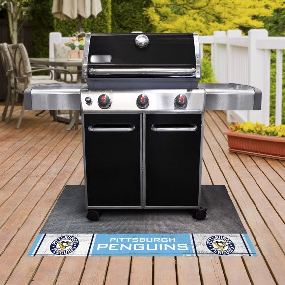 Pittsburgh Penguins Grill Mat - Retro Collection