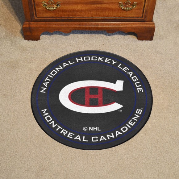 Montreal Canadiens Puck Mat - Retro Collection