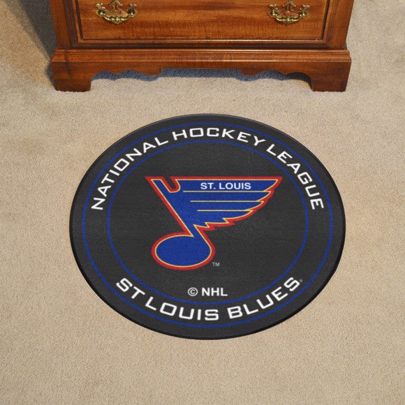 St. Louis Blues Puck Mat - Retro Collection