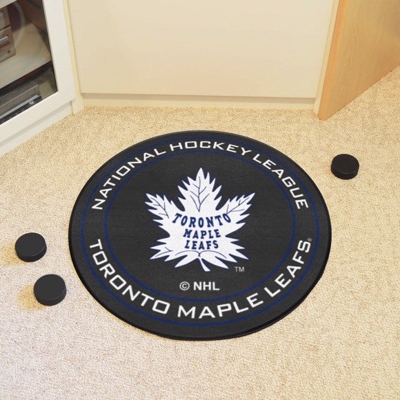 Toronto Maple Leafs Puck Mat - Retro Collection