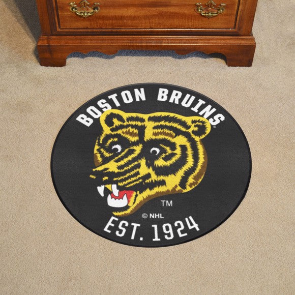 Boston Bruins Roundel Mat - Retro Collection