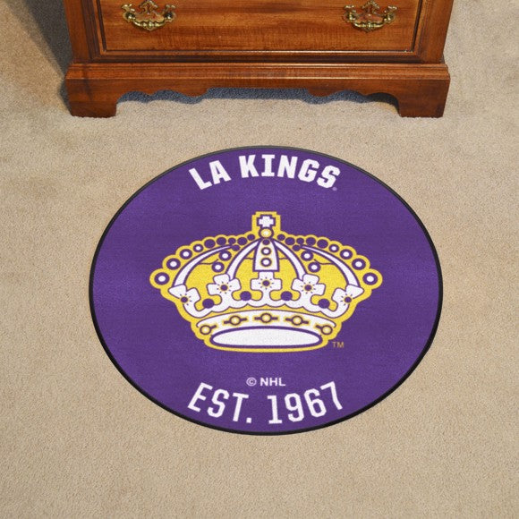 Los Angeles Kings Roundel Mat - Retro Collection
