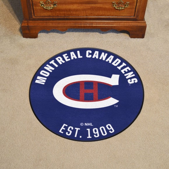 Montreal Canadiens Roundel Mat - Retro Collection