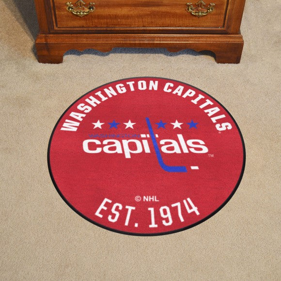 Washington Capitals Roundel Mat - Retro Collection