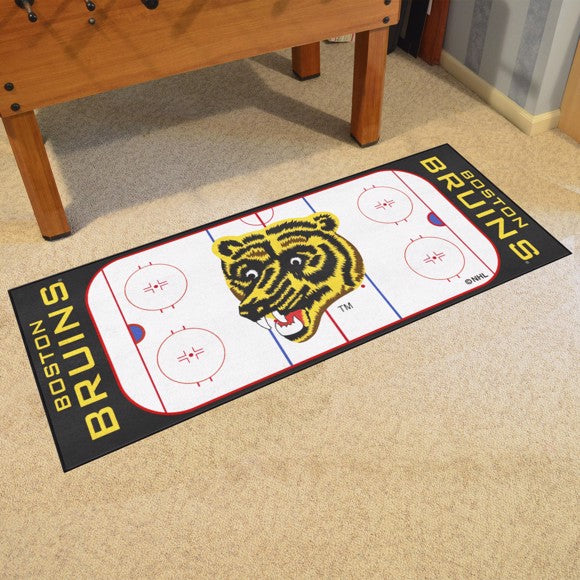 Boston Bruins Rink Runner - Retro Collection