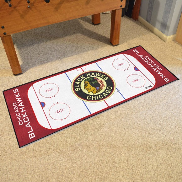 Chicago Blackhawks Rink Runner - Retro Collection