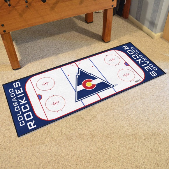 Colorado Rockies Rink Runner - Retro Collection