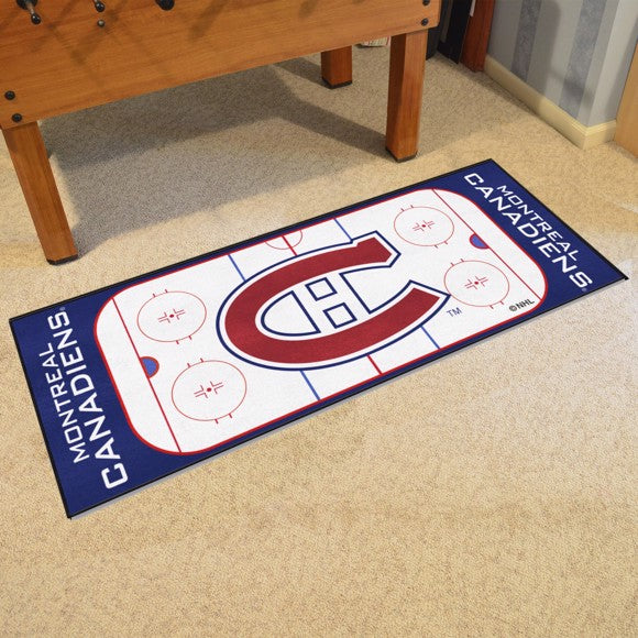 Montreal Canadiens Rink Runner - Retro Collection