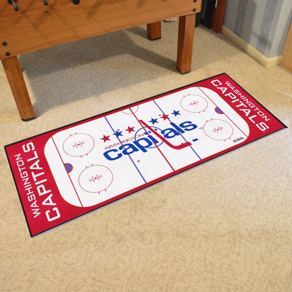 Washington Capitals Rink Runner - Retro Collection