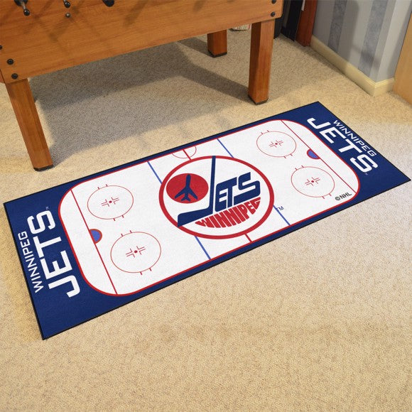 Winnipeg Jets Rink Runner - Retro Collection