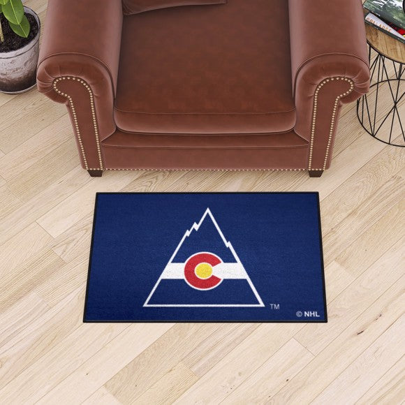Colorado Rockies Starter Mat - Retro Collection
