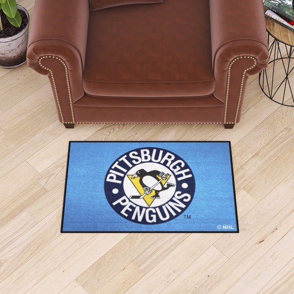 Pittsburgh Penguins Starter Mat - Retro Collection