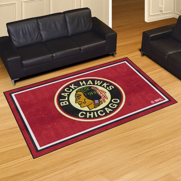 Chicago Blackhawks 5x8 - Retro Collection