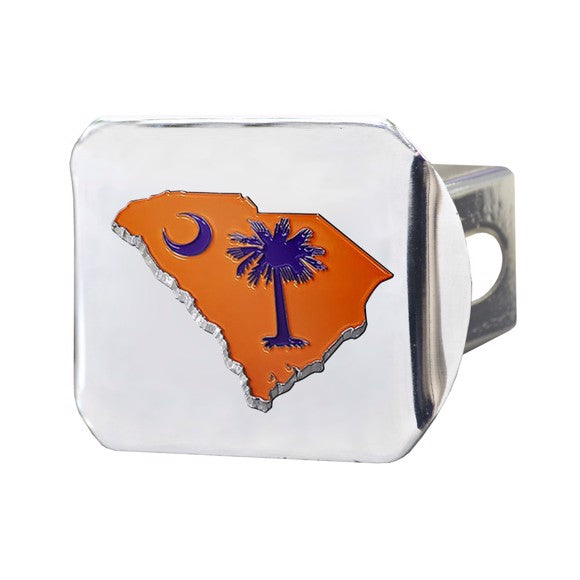 State of South Carolina - Black Color Hitch Cover - Black
