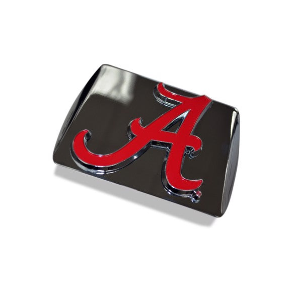 State of South Carolina - Orange Color Hitch Cover - Chrome