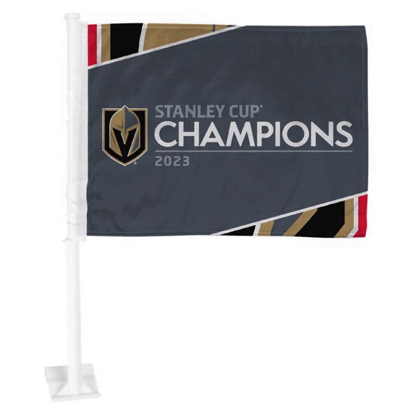 Vegas Golden Knights 2023 Stanley Cup Champions Car Flag Large 1pc 11