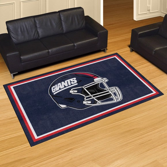 New York Giants 5x8 Rug - Retro