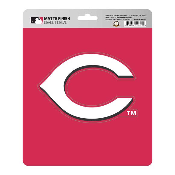 Cincinnati Reds Matte Decal Sticker