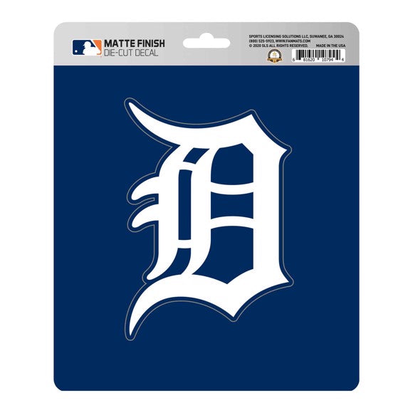 Detroit Tigers Matte Decal Sticker