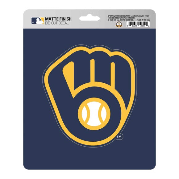 Milwaukee Brewers Matte Decal Sticker